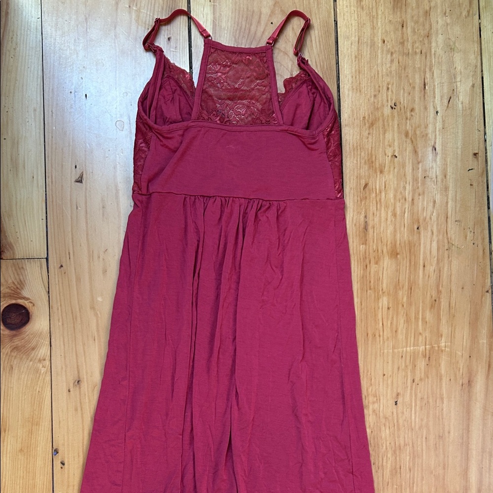 Kindred Bravely Lace nursing or maternity Red Chemise - Picture 4 of 5